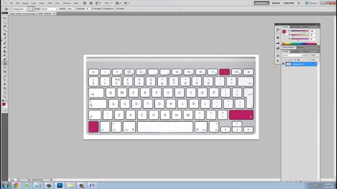 using apple keyboard with windows 10